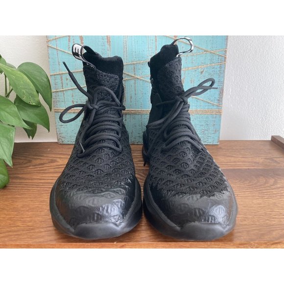 High-top Safety Shoes Construction Protective Men Size 10 Steel Toe Breathable - Picture 4 of 10